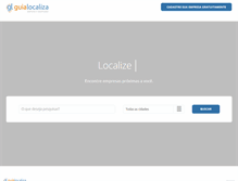 Tablet Screenshot of guialocaliza.com.br